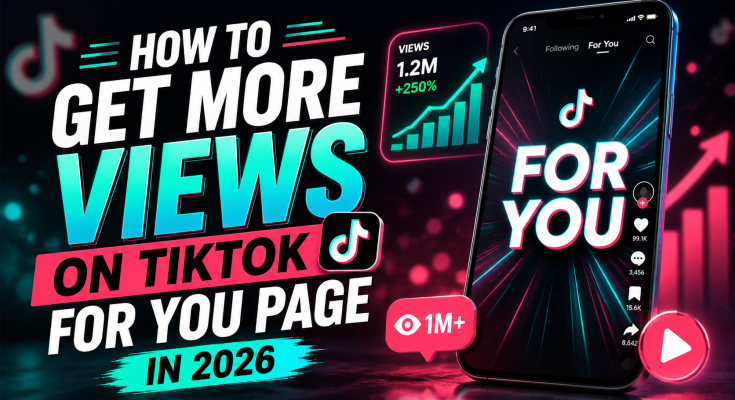 How to Get More Views on TikTok For You Page in 2026