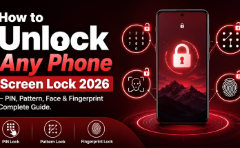 unlock any phone screen lock PIN pattern face fingerprint guide Pakistan 2026